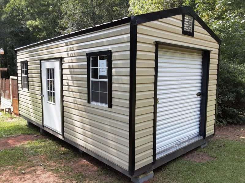 Mini Garage Portable Mini Garages - Portable Buildings GA l The Shed Mall