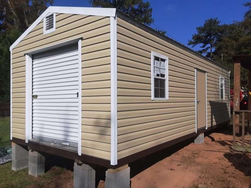 Mini Garage Portable Mini Garages - Portable Buildings GA l The Shed Mall