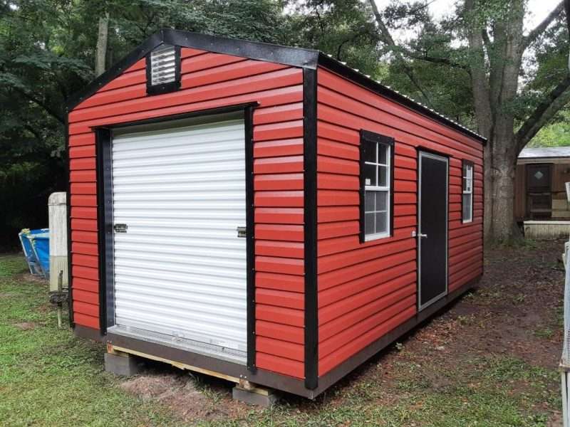 Mini Garage Portable Mini Garages - Portable Buildings GA l The Shed Mall